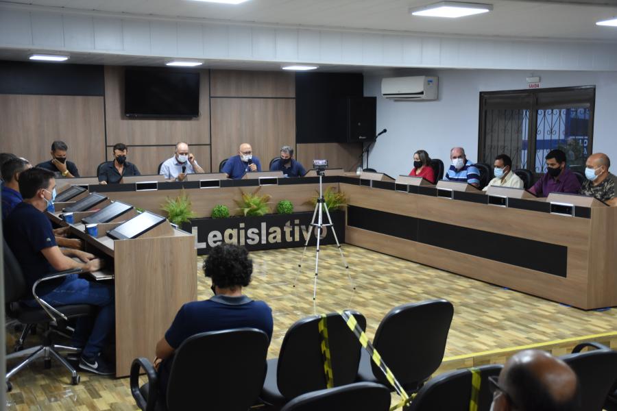 Vereadores realizam sessão ordinária 004/2021
